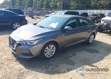 2021 Nissan Sentra S Xtronic Cvt from USA, damaged, VIN 3N1AB8BV5MY271849